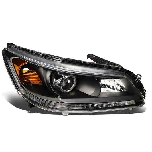 FAROS OE STYLE - 13-15 HONDA ACCORD 4-DOOR - DOES NOT FIT EX-L / TOURING MODELS W/ LED DRL - USES 9005 HIGH/H11 LOW BEAM BULBS - RIGHT
