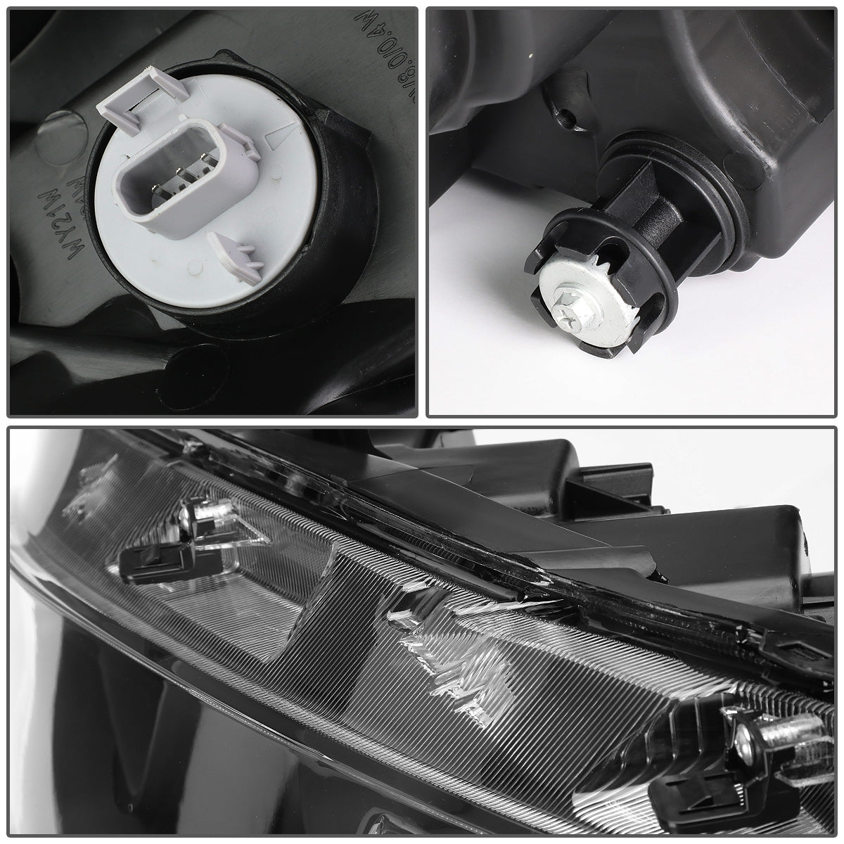 FAROS OE STYLE - 16-20 HONDA CIVIC - FITS MODELS W/ HALOGEN HEADLIGHTS ONLY - H11 LOW BEAM / 9005 HIGH BEAM - LEFT