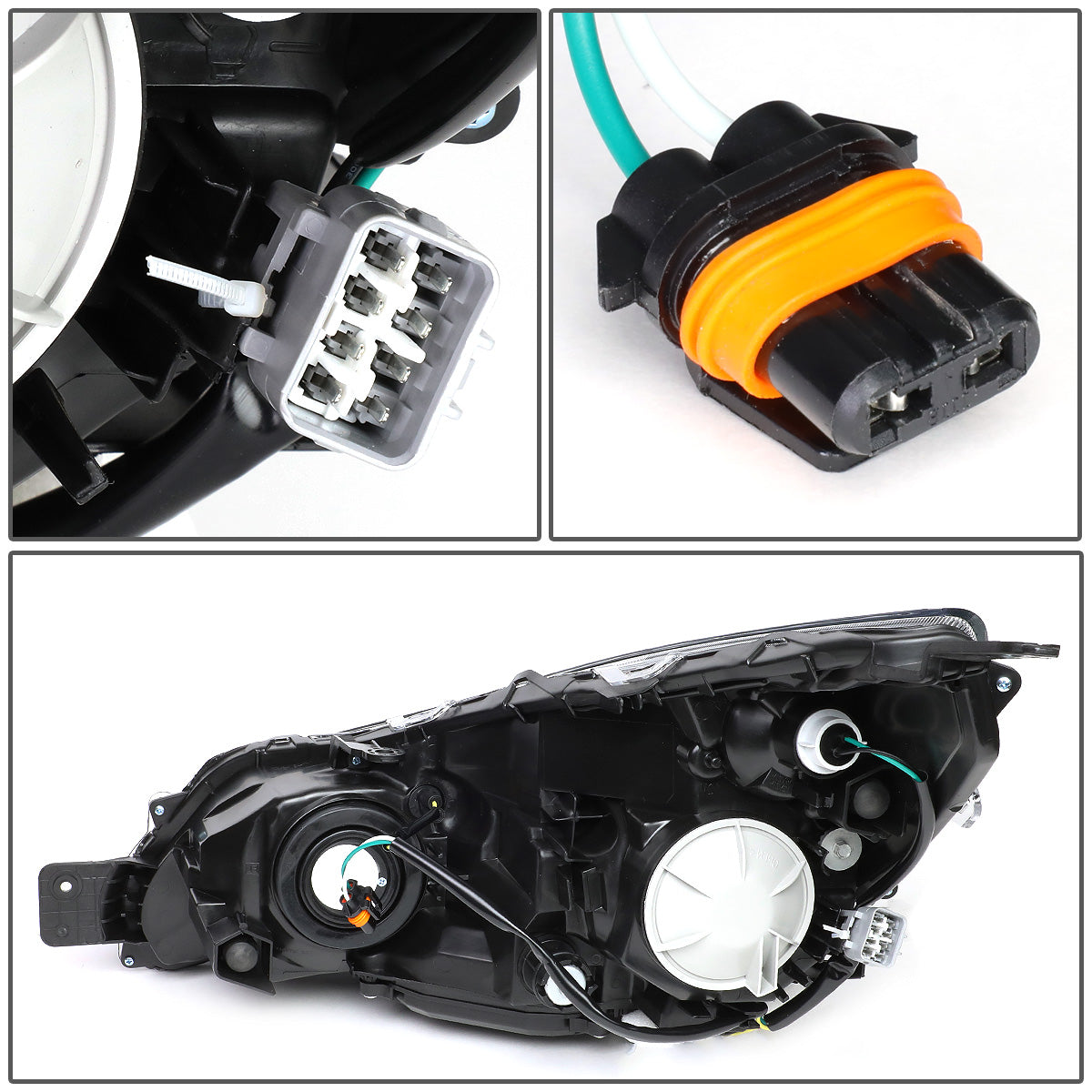 FAROS OE STYLE - 10-14 SUBARU OUTBACK / 10-14 SUBARU LEGACY - USES 9005 HIGH/H1 LOW BEAM BULBS - RIGHT