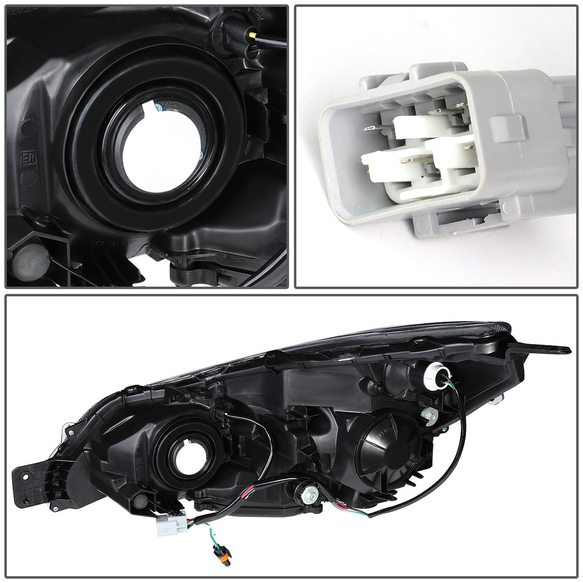 FAROS OE STYLE - 10-14 SUBARU OUTBACK / 10-14 SUBARU LEGACY - USES 9005 HIGH/H1 LOW BEAM BULBS - LEFT