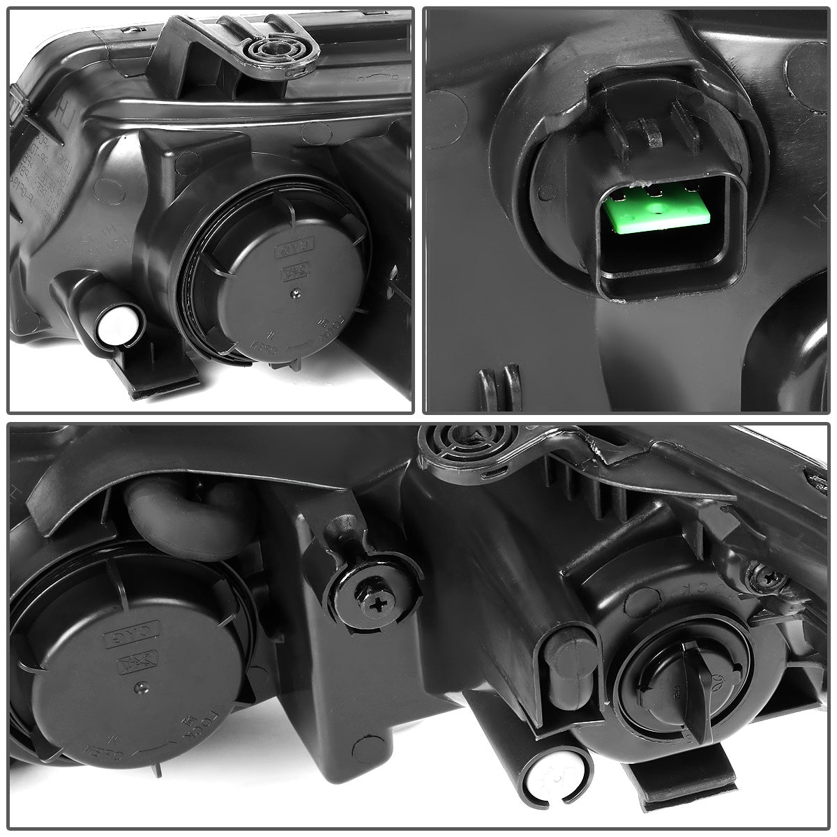 FAROS OE STYLE - 10-13 KIA FORTE - H7 LOW BEAM / H1 HIGH BEAM - RIGHT