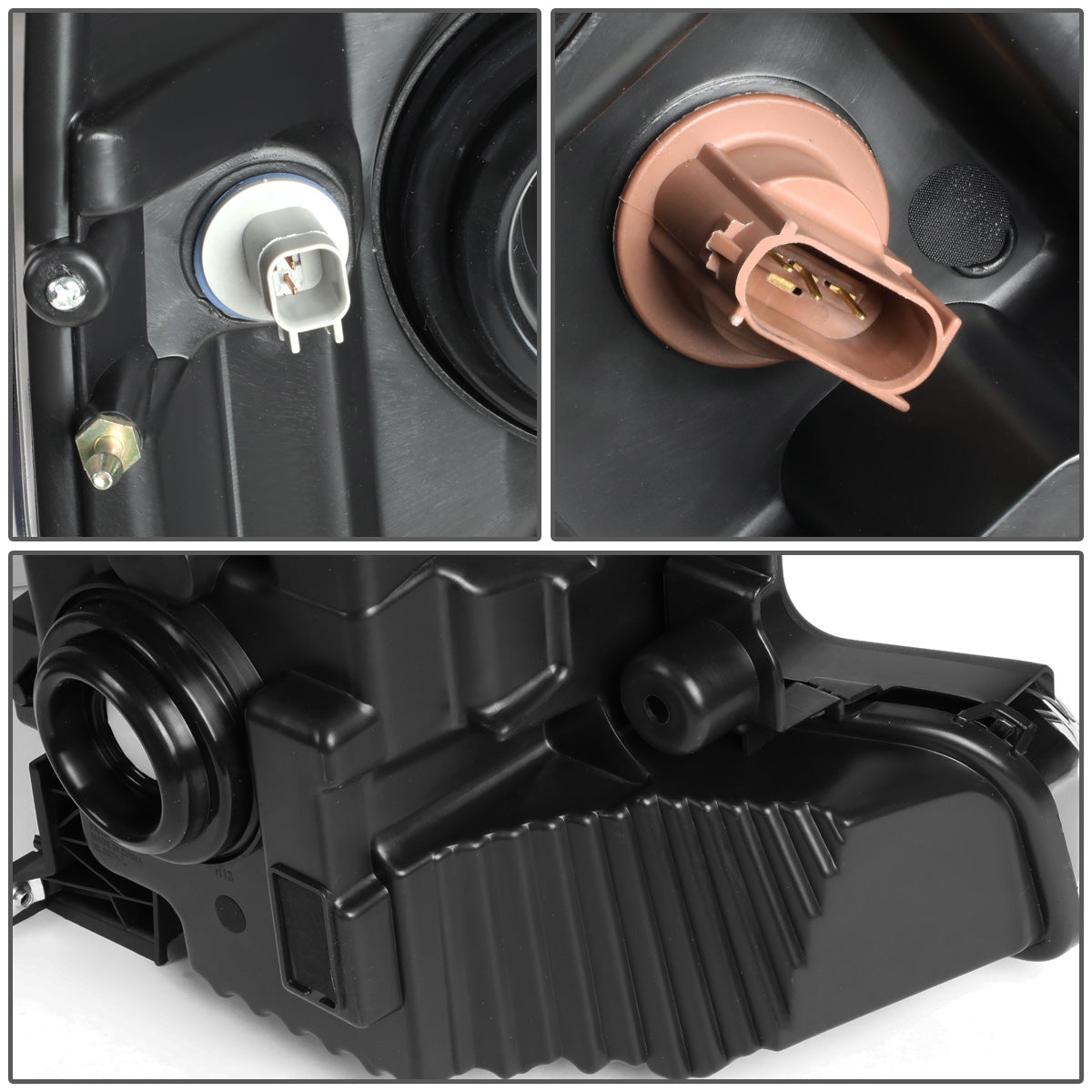 FAROS OE STYLE - 17-19 FORD F-250, F-350, F-450, F-550 SUPER DUTY - FITS MODELS W/ HALOGEN HEADLIGHTS ONLY - H13 LOW BEAM / H13 HIGH BEAM - LEFT