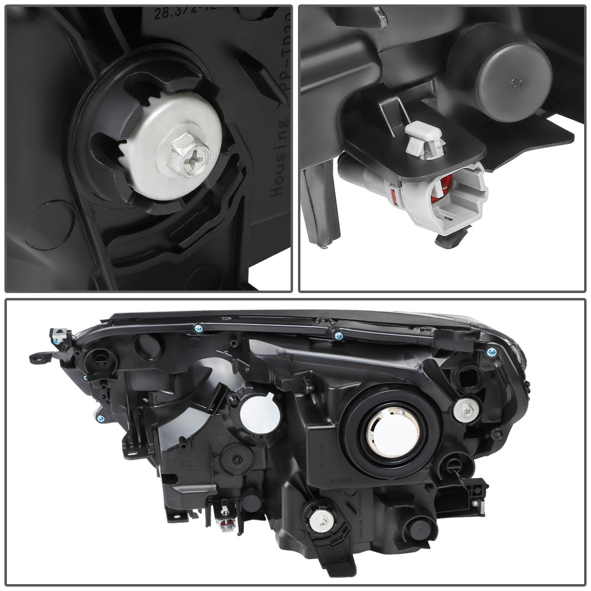 FAROS OE STYLE - 16-18 TOYOTA RAV4 - USES 9012 HIGH / LOW BEAM BULBS - LEFT