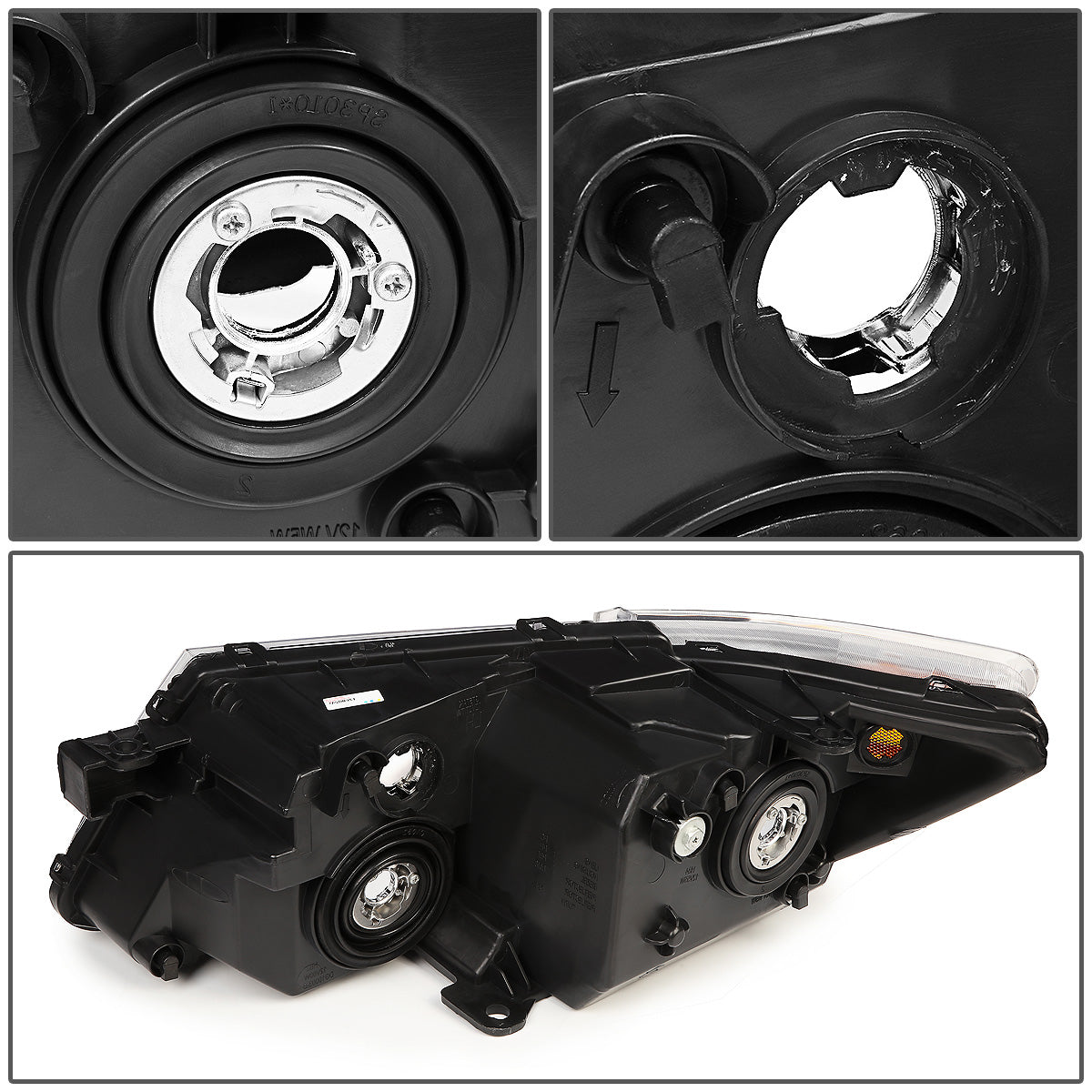 FAROS OE STYLE - 09-20 DODGE JOURNEY - USES 9005 HIGH/9006 LOW BEAM BULBS - CHROME HOUSING - RIGHT