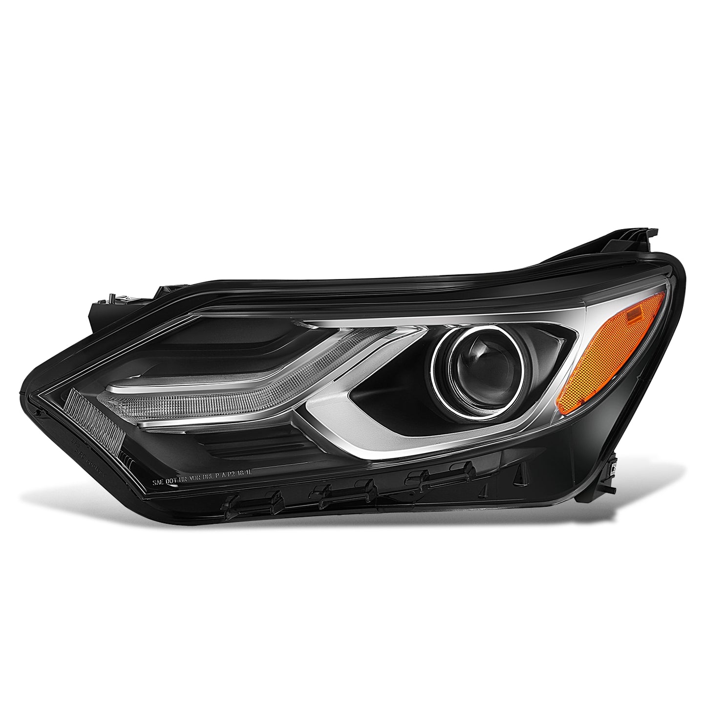 FAROS OE STYLE - 18-21 CHEVROLET EQUINOX - FITS MODELS WITH FACTORY HALOGEN HEADLIGHTS - 9012 HIGH / LOW BEAM / 7444NA TURN SIGNAL - BLACK HOUSING - LEFT