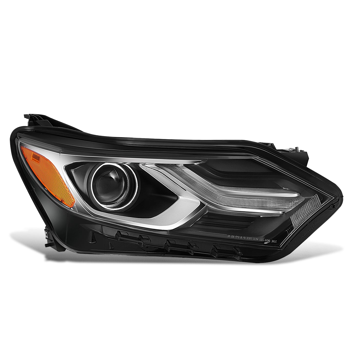 FAROS OE STYLE - 18-21 CHEVROLET EQUINOX - FITS MODELS WITH FACTORY HALOGEN HEADLIGHTS - 9012 HIGH / LOW BEAM / 7444NA TURN SIGNAL - BLACK HOUSING - RIGHT