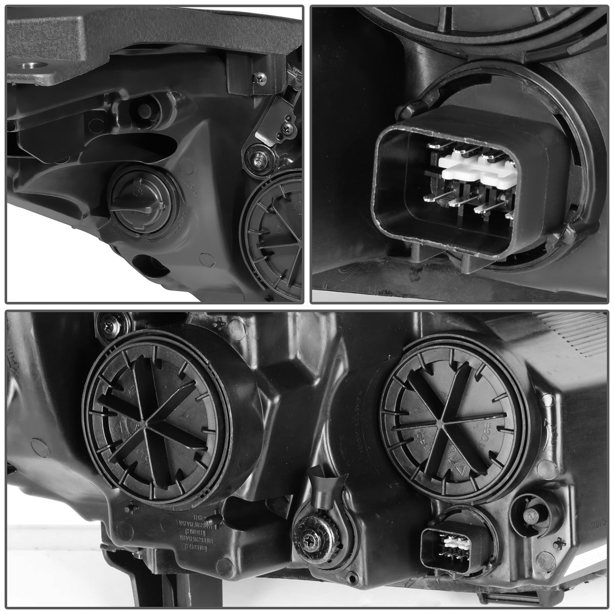 FAROS OE STYLE - 15-17 HYUNDAI SONATA - FITS MODELS W/ HALOGEN HEADLIGHTS - 9005 HIGH BEAM / H7 LOW BEAM / 2357A SIGNAL - LEFT