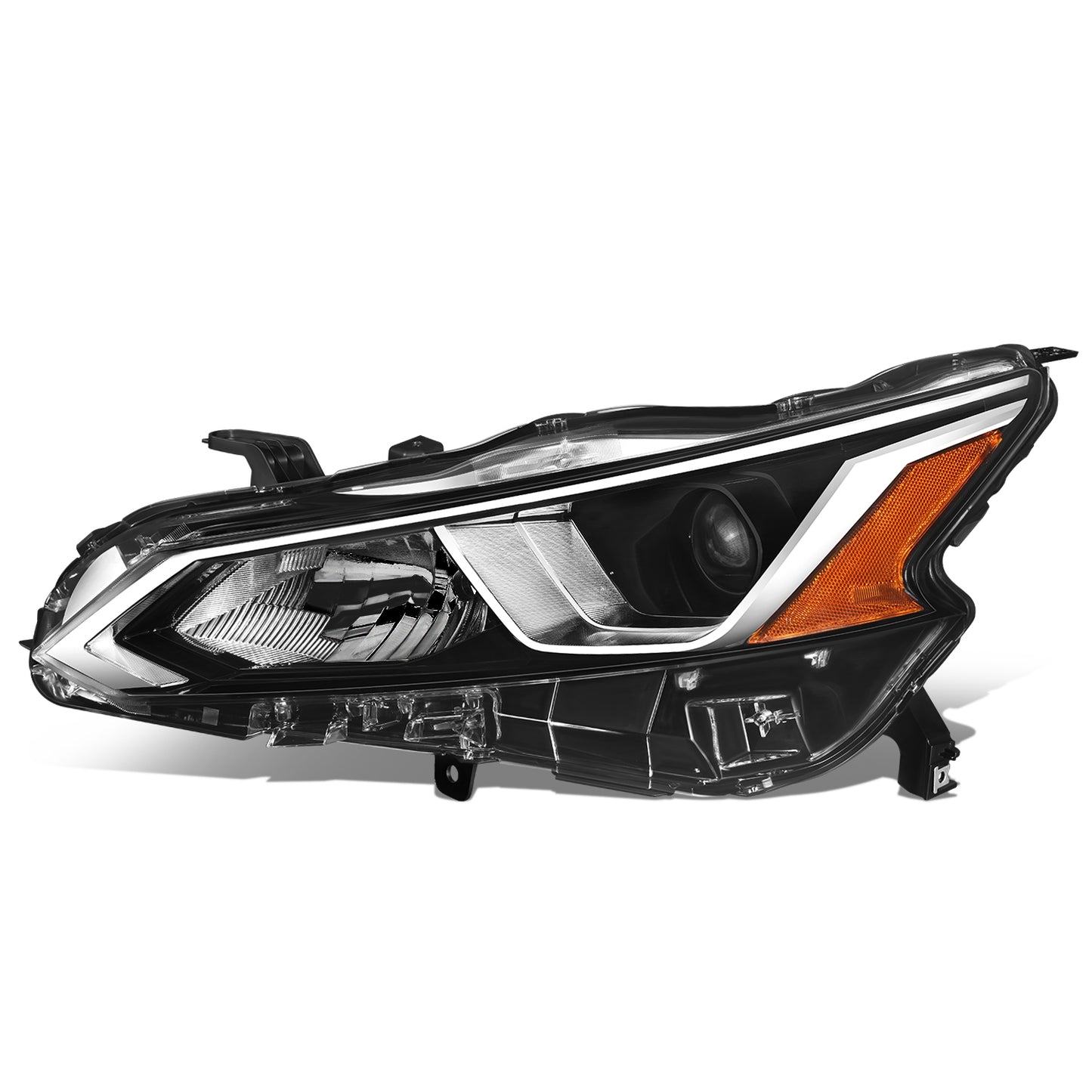 FAROS OE STYLE - 19-22 NISSAN ALTIMA - FITS MODELS WITH FACTORY HALOGEN HEADLIGHTS ONLY - H11 LOW BEAM / 9005 HIGH BEAM / 168 SIDE MARKER - LEFT