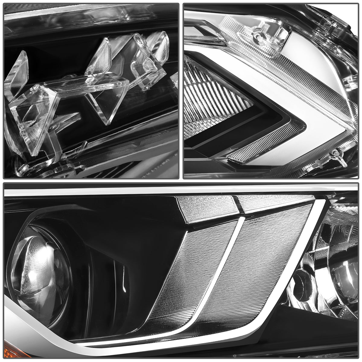 FAROS OE STYLE - 19-22 NISSAN ALTIMA - FITS MODELS WITH FACTORY HALOGEN HEADLIGHTS ONLY - H11 LOW BEAM / 9005 HIGH BEAM / 168 SIDE MARKER - RIGHT