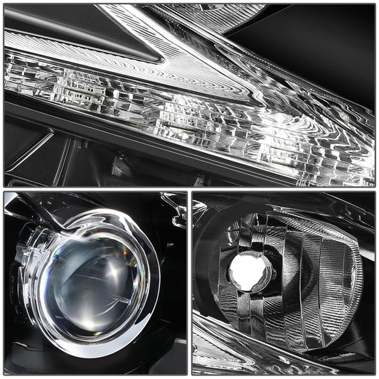 FAROS OE STYLE - 16-18 LEXUS ES300H / 16-18 LEXUS ES350 - FITS MODELS WITH FACTORY HALOGEN HIGH BEAM HEADLIGHTS ONLY - 168 SIDE MARKER, 7444NA TURN SIGNAL, H9 HIGH BEAM - RIGHT