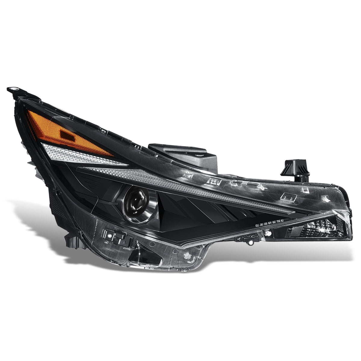 FAROS OE STYLE - 21-22 HYUNDAI ELANTRA - USES 9005 HIGH / LOW BEAM BULBS / 2357 TURN SIGNAL W/ DRL - FITS MODELS W/ FACTORY HALOGEN HEADLIGHTS ONLY - RIGHT - OE STYLE - BLACK