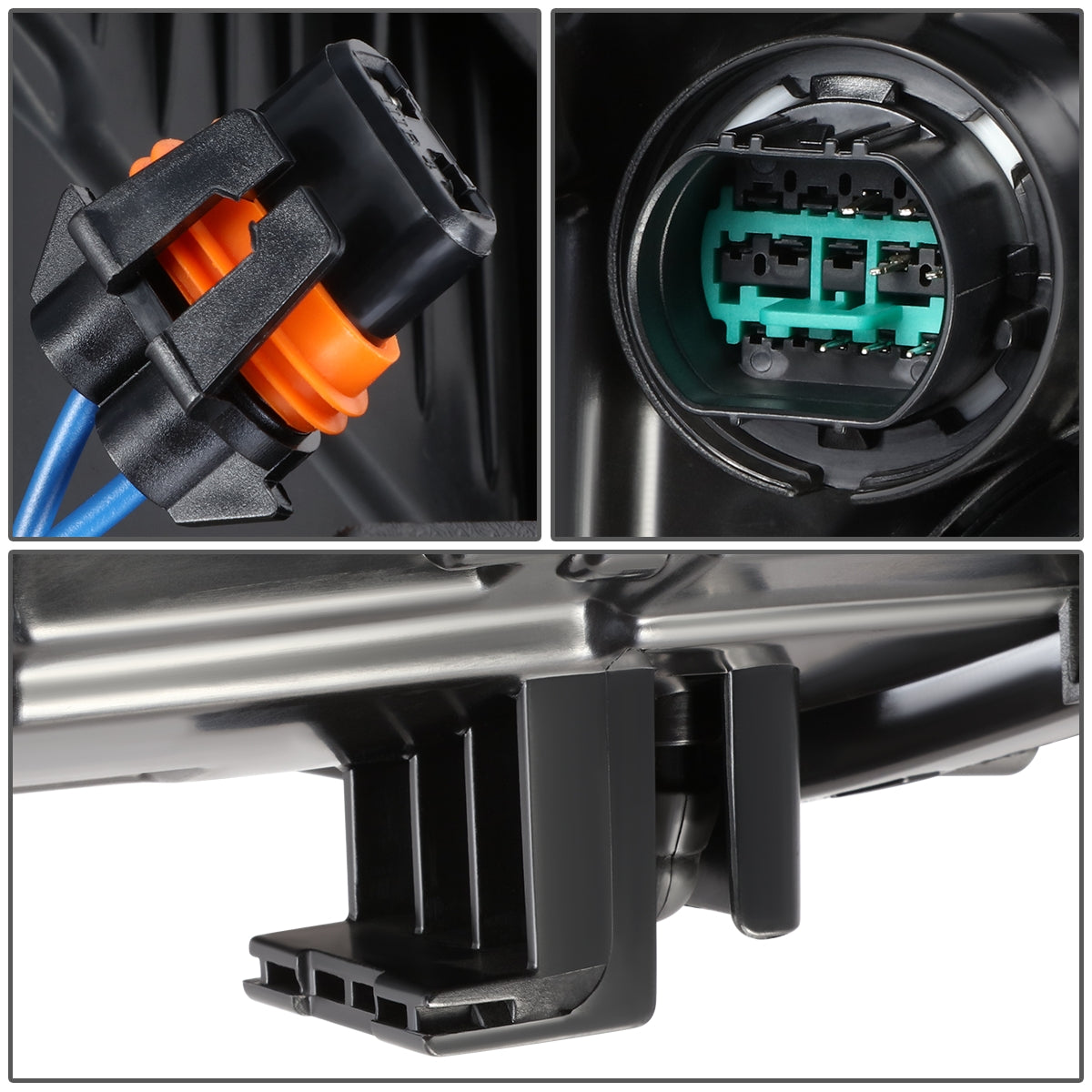 FAROS OE STYLE - 19-20 KIA OPTIMA - USES 9005 HIGH / LOW BEAM BULBS / 2825 SIDE MARKERS W/ DAYTIME RUNNING LIGHTS - FITS MODELS WITH LED DRL - LEFT - OE STYLE - BLACK