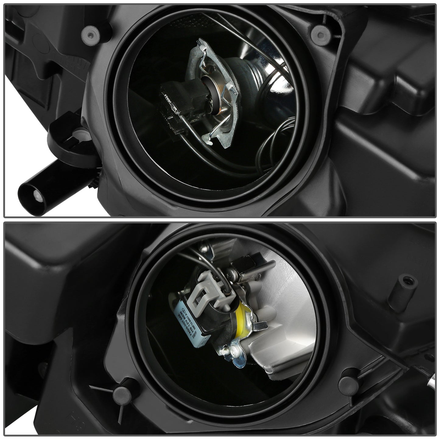 FAROS OE STYLE - 17-19 FORD FUSION HALOGEN HEADLIGHT - LED DRL - LEFT SIDE