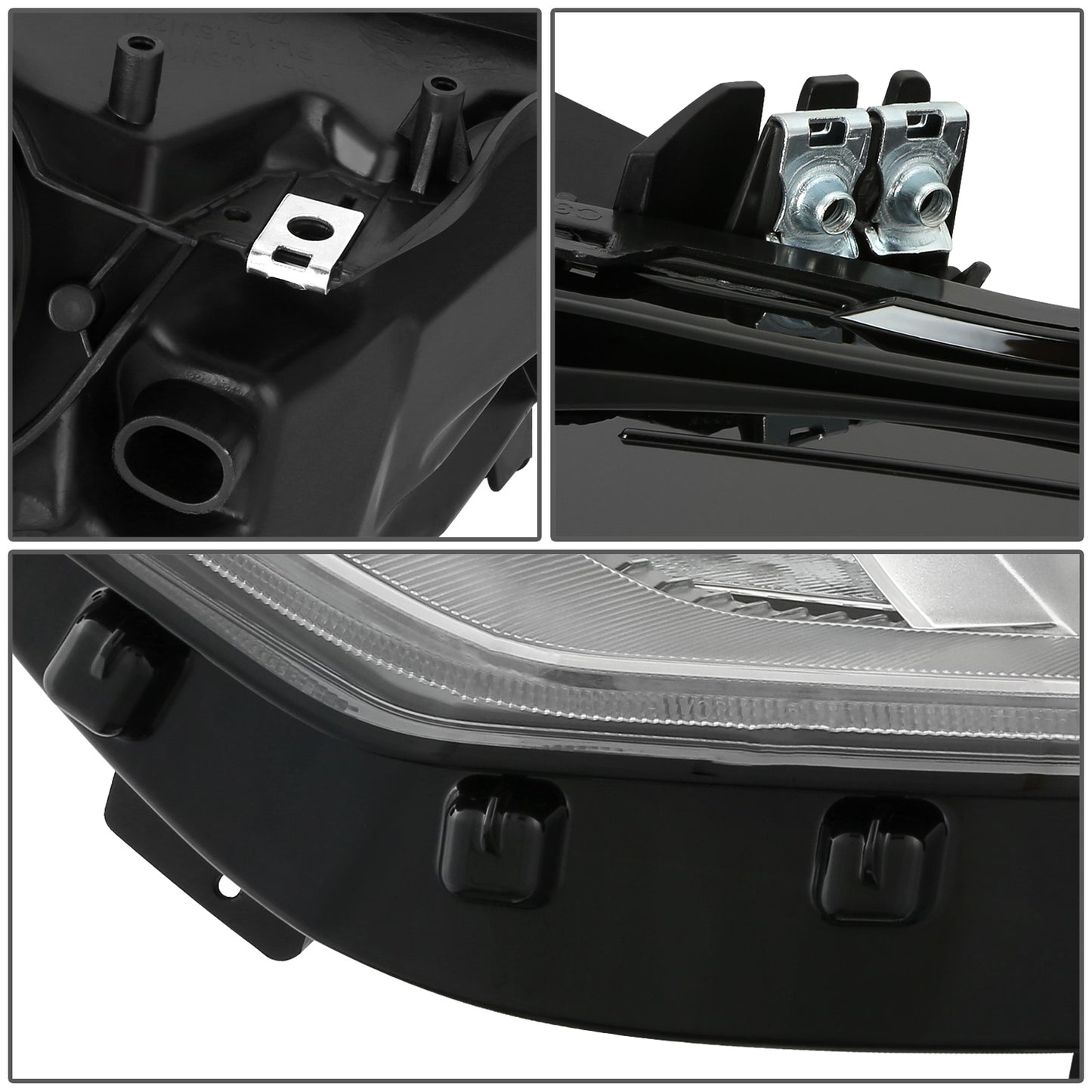 FAROS OE STYLE - 17-19 FORD FUSION HALOGEN HEADLIGHT - LED DRL - LEFT SIDE