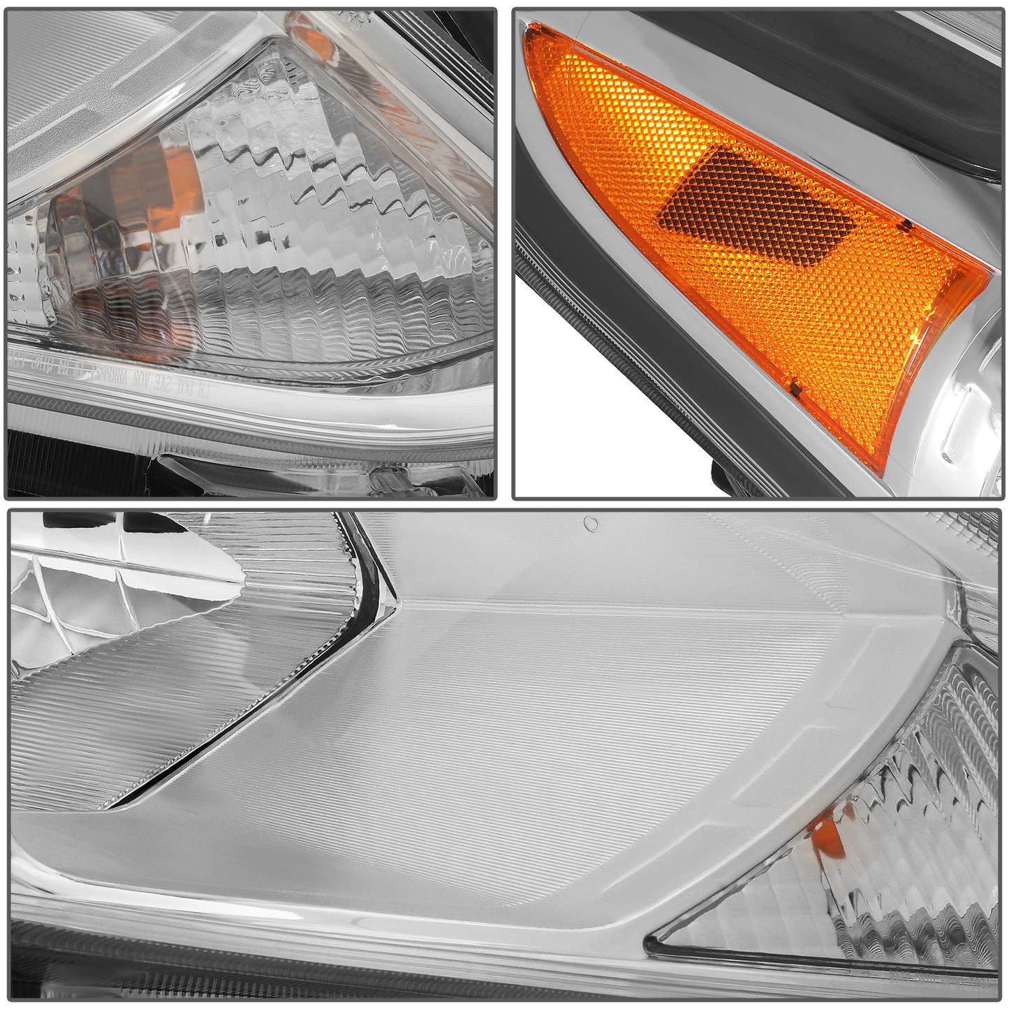 FAROS OE STYLE - 15-19 NISSAN VERSA - FITS MODELS WITH FACTORY HALOGEN HEADLIGHTS ONLY - 9003 HIGH/LOW / 168 SIDE MARKER / 3457A TURN SIGNAL - RIGHT