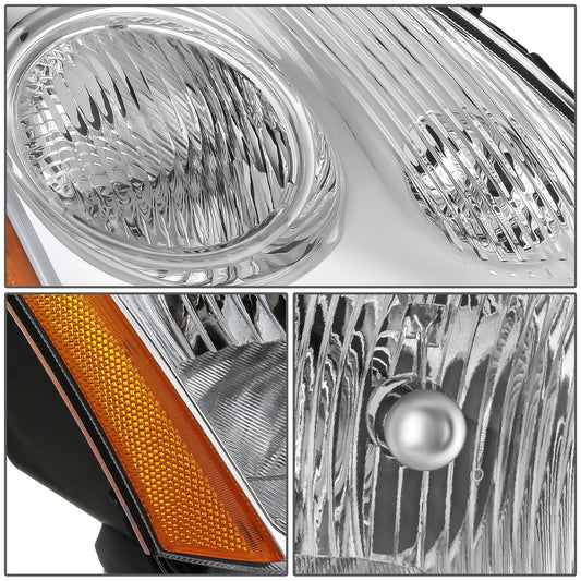 FAROS OE STYLE - RIGHT SIDE - CHROME - 07-09 NISSAN SENTRA - 2.0L