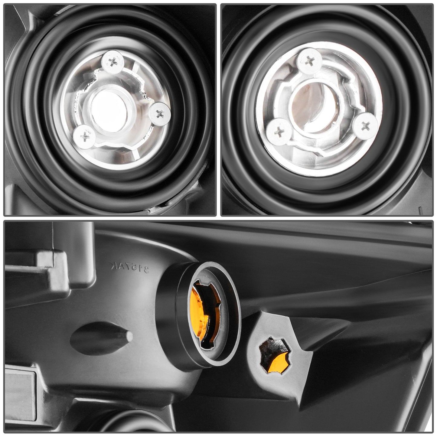 FAROS OE STYLE - 08-15 NISSAN TITAN - HEADLIGHT AMBER - RIGHT SIDE