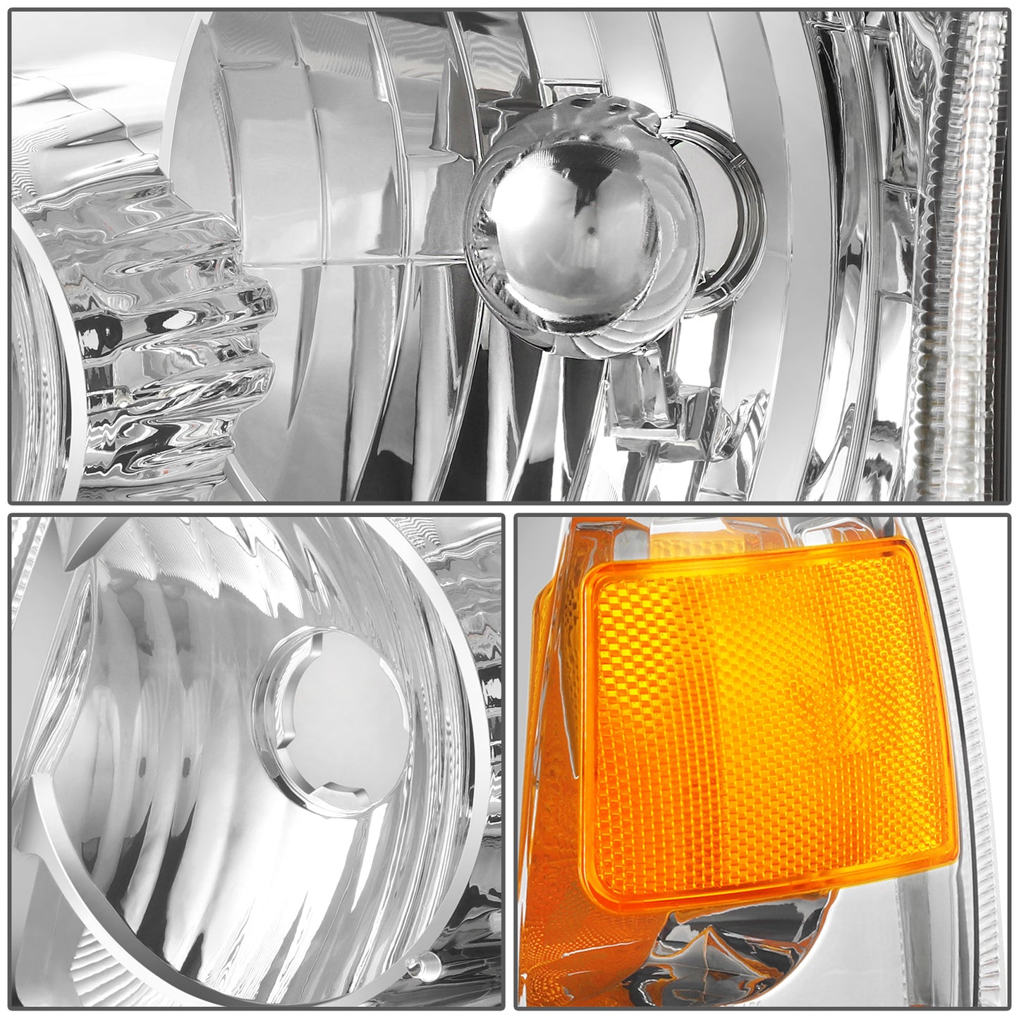 FAROS OE STYLE - 01-11 FORD RANGER - HEADLIGHTS AND CORNER LIGHTS- 4 PCS