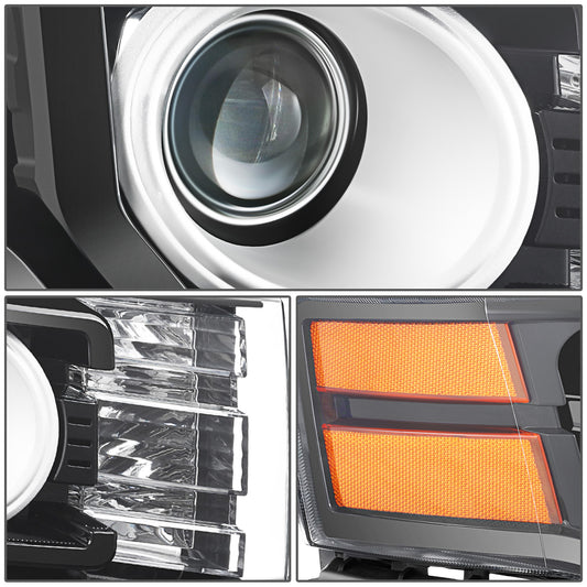 FAROS OE STYLE - 09-12 FORD FLEX HID - BLACK HOUSING - RIGHT SIDE