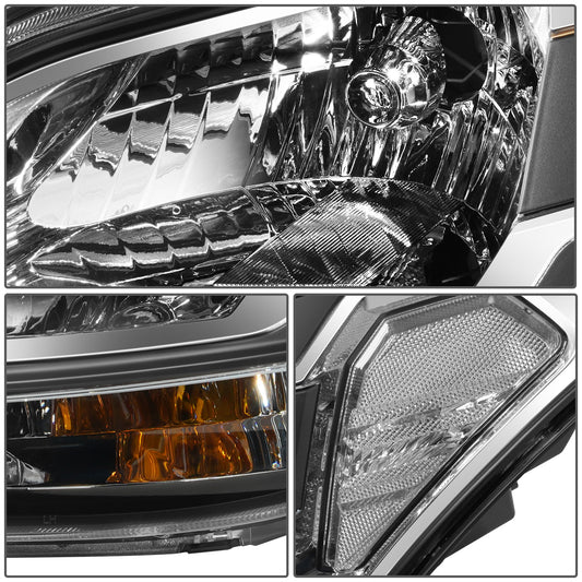 FAROS OE STYLE - 10-11 KIA SOUL - BLACK HOUSING - CLEAR REFLECTOR