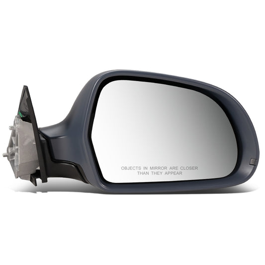 RETROVISOR MIRROR - 09-10 AUDI A3 - POWERED - HEATED - W/ SIGNAL - W/O DIMMER - FOLDING - OEM - RIGHT - PRIMED GREY