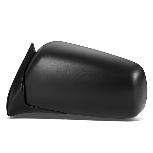 RETROVISOR MIRROR - 91-95 DODGE CARAVAN, VOYAGER, TOWN & COUNTRY - MANUAL - FOLDING - OEM - LEFT - TEXTURED/BLACK
