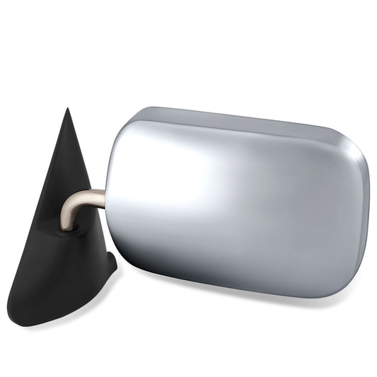 RETROVISOR MIRROR - 94-97 DODGE RAM 1500, 2500, 3500 - POWERED - OEM - LEFT - CHROME