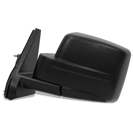 RETROVISOR MIRROR - 07-17 JEEP PATRIOT - MANUAL - OEM - LEFT - TEXTURED/BLACK