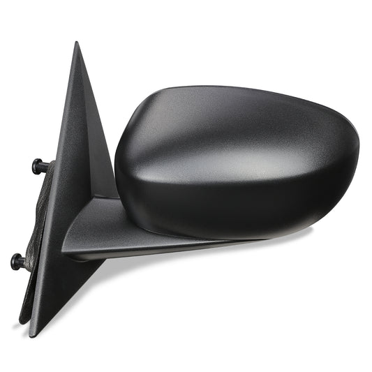 RETROVISOR MIRROR - 07-10 CHRYSLER 300 / 06-10 DODGE CHARGER / 05-08 DODGE MAGNUM - POWERED - HEATED - OEM - LEFT - TEXTURED/BLACK