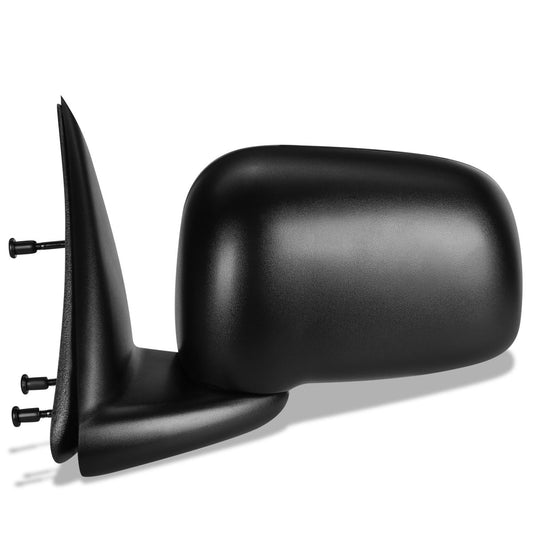 RETROVISOR MIRROR - 05-10 DODGE DAKOTA - MANUAL - OEM - LEFT - TEXTURED/BLACK