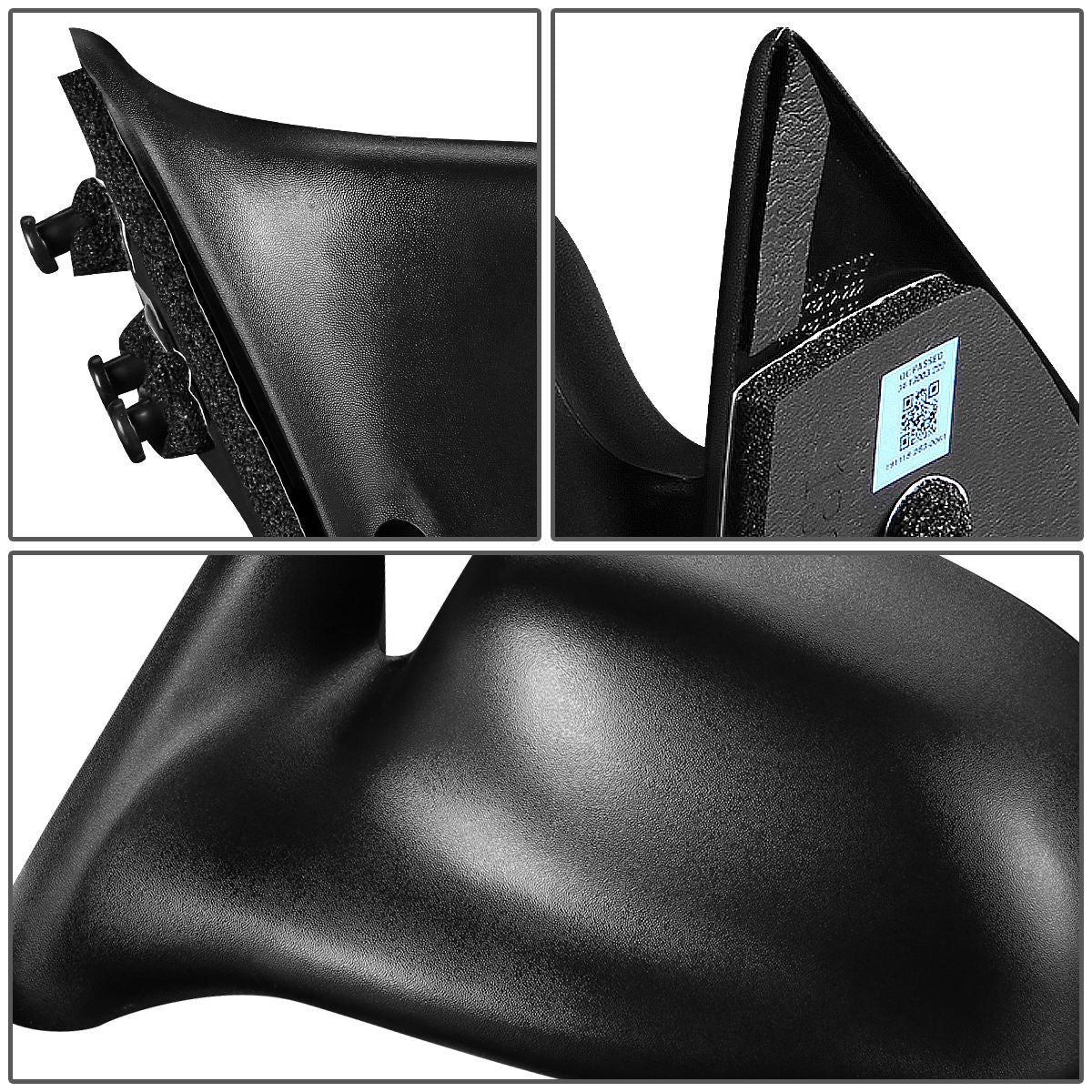 RETROVISOR MIRROR - OEM - 97-04 DODGE DAKOTA / 1998 DODGE DURANGO - MANUAL - TEXTURED - BLACK - RIGHT