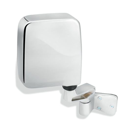 RETROVISOR MIRROR - OEM - 87-95 JEEP WRANGLER - MANUAL - CHROME - RIGHT