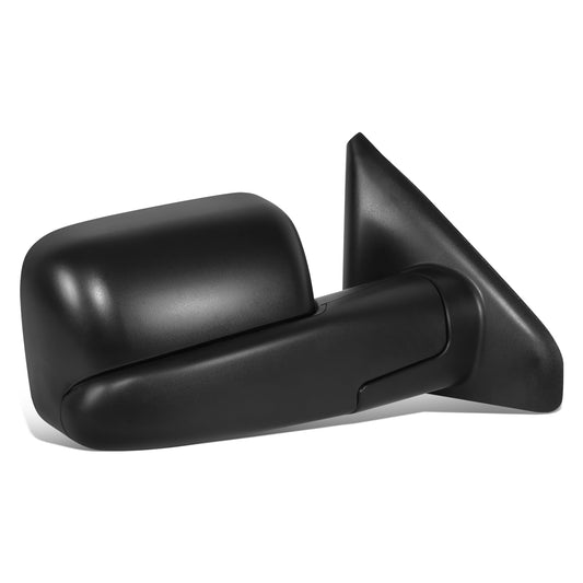 RETROVISOR MIRROR - OE STYLE - DODGE RAM 1500 PICKUP 02-09 - DODGE RAM 2500 PICKUP 02-09 - DODGE RAM 3500 PICKUP 02-09 - WITH POWER WITH HEATED GLASS - PASSENGER SIDE - PAINT TO MATCH - BLACK