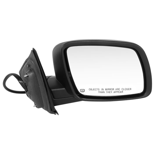 RETROVISOR MIRROR - OE STYLE - DODGE JOURNEY 09-19 - WITH POWER WITH HEATED GLASS - FOR SXT RT - PASSENGER SIDE - PAINT TO MATCH - BLACK