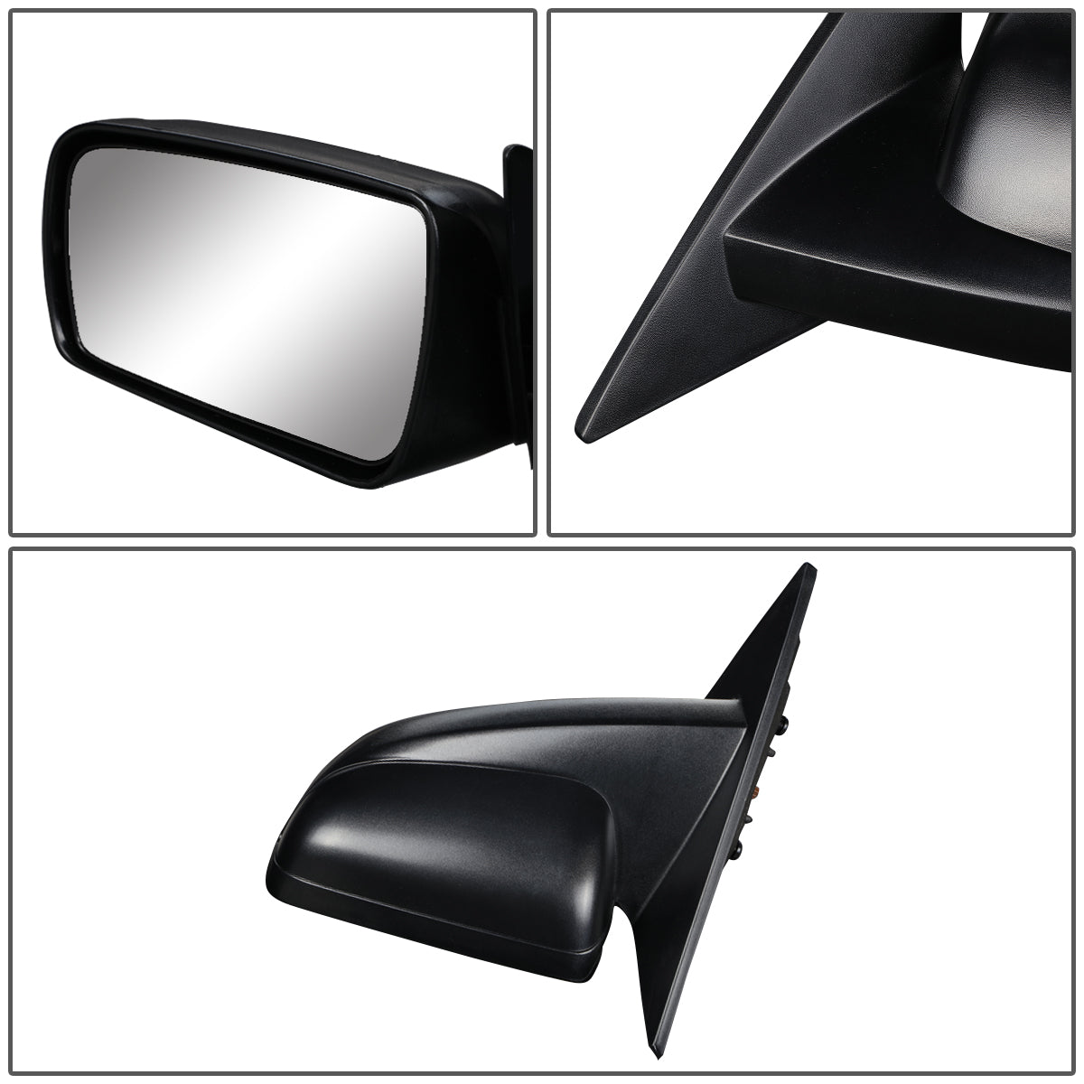 RETROVISOR MIRROR - OEM - 05-09 FORD MUSTANG - POWERED - BLACK - LEFT