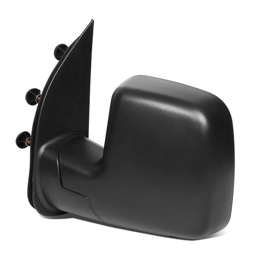 RETROVISOR MIRROR - OEM - 02-07 FORD E-150, E-250, E-350, E-450 / 02-03 FORD E-550 - MANUAL - TEXTURED - BLACK - LEFT