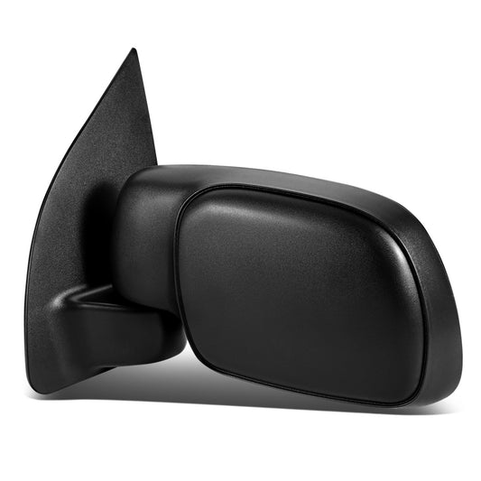 RETROVISOR MIRROR - OEM - 99-04 FORD F-350 / 00-05 FORD EXCURSION - POWERED - HEATED - FOLDING - TEXTURED - BLACK - LEFT