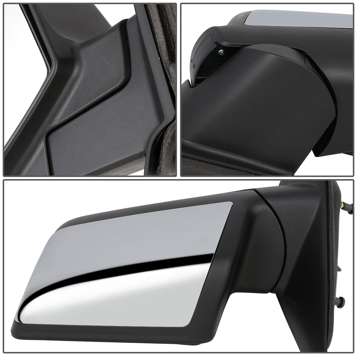 RETROVISOR MIRROR - OEM - 06-11 FORD RANGER - MANUAL - CHROME - LEFT