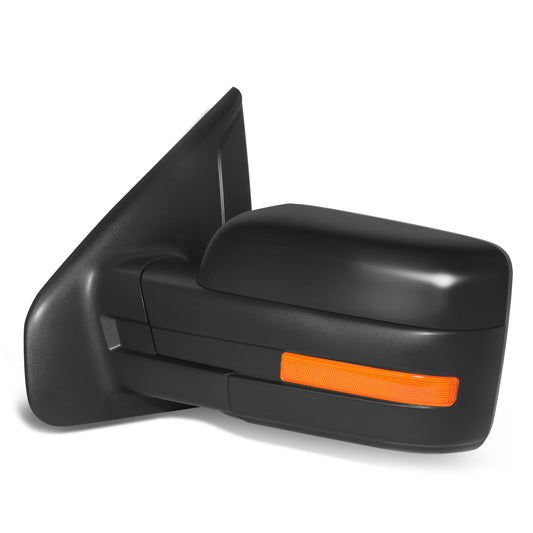 RETROVISOR MIRROR - OE STYLE - FORD F-150 11-14 - WITH POWER WITH SIGNAL WITH BLIND SPOT MIRROR - DRIVER SIDE - PAINT TO MATCH - BLACK