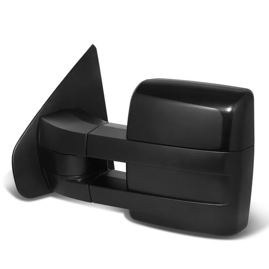 RETROVISOR MIRROR - OE STYLE - FORD F-150 09-14 - WITH POWER DUAL MIRROR WITH HEATED GLASS - DRIVER SIDE - PAINT TO MATCH - BLACK