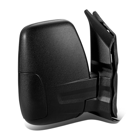 RETROVISOR MIRROR - OEM - 15-19 FORD TRANSIT 150, 250, 350 - MANUAL - FOLDING - TEXTURED - BLACK - RIGHT