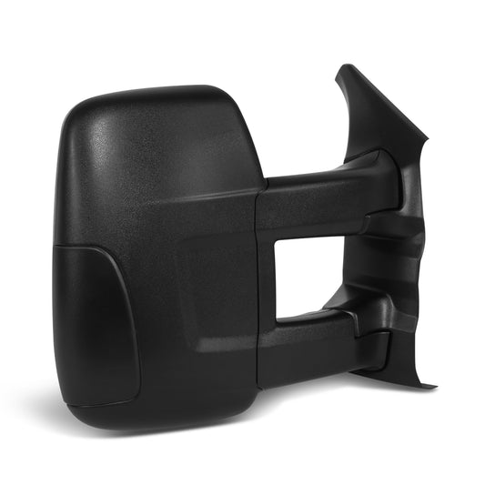 RETROVISOR MIRROR - OE STYLE - FORD TRANSIT 150 15-19 - FORD TRANSIT 250 15-19 - FORD TRANSIT 350 15-19 - WITH POWER LONG ARM LOW ROOF - PASSENGER SIDE - PAINT TO MATCH - BLACK