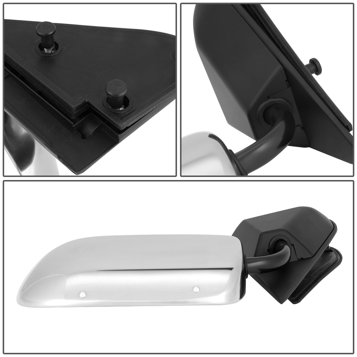 RETROVISOR MIRROR - OEM - CHEVROLET BLAZER 92-94 / CHEVROLET C1500 PICKUP 88-99 / CHEVROLET C1500 SUBURBAN 92-99 / CHEVROLET C2500 PICKUP 88-00 / CHEVROLET C2500 SUBURBAN 92-99 / CHEVROLET C3500 PICKUP 88-00 / CHEVROLET K1500 PICKUP 88-99 / CHEVROLET