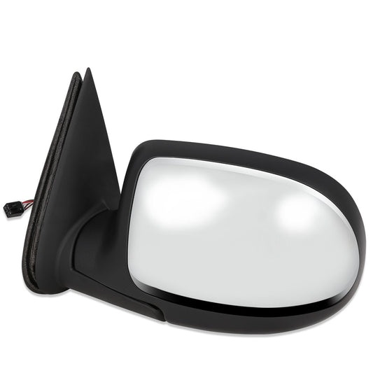 RETROVISOR MIRROR - OEM - 99-02 CHEVY SILVERADO 1500, 2500, 3500 / 00-02 CHEVY TAHOE / 00-02 CHEVY SUBURBAN 1500, 2500 / 99-02 GMC SIERRA 1500, 2500, 3500 / 00-02 GMC YUKON - POLISHED - CHROME - LEFT