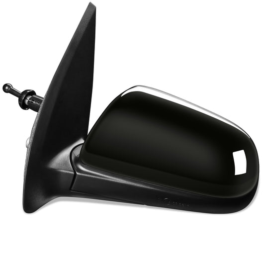 RETROVISOR MIRROR - OEM - 07-11 CHEVY AVEO - MANUAL - PAINTABLE - BLACK - LEFT