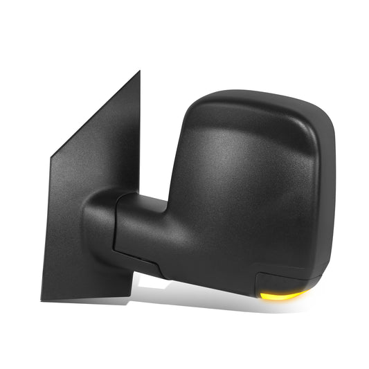 RETROVISOR MIRROR - OE STYLE - CHEVROLET EXPRESS 1500 03-07 - CHEVROLET EXPRESS 2500 03-07 - CHEVROLET EXPRESS 3500 03-07 - WITH POWER WITH HEATED WITH SIGNAL - DRIVER SIDE - PAINT TO MATCH - BLACK