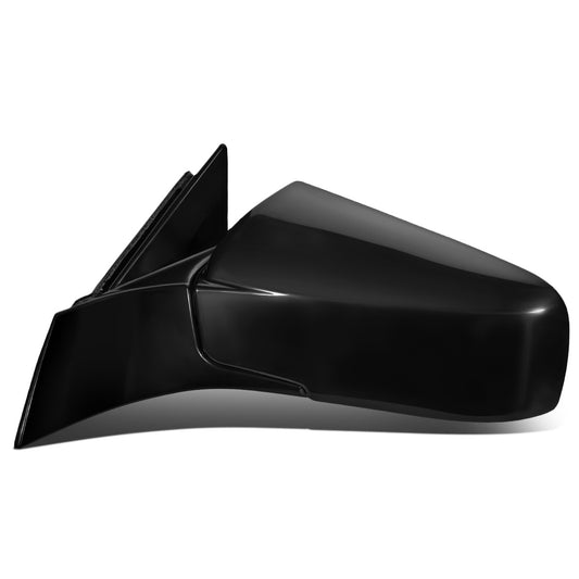 RETROVISOR MIRROR - OEM - 03-07 CADILLAC CTS, CTS-V - POWERED - HEATED - W/ MEMORY - W/ BLUE GLASS - FOLDING - BLACK MATERIAL - LEFT