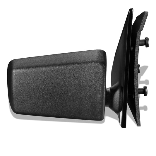 RETROVISOR MIRROR - OEM - 94-04 CHEVY S10 PICKUP / 94-04 GMC SONOMA - MANUAL - TEXTURED - BLACK - RIGHT