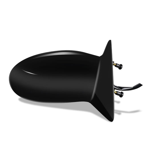 RETROVISOR MIRROR - OEM - 99-01 OLDSMOBILE ALERO / 2002 PONTIAC GRAND AM - MANUAL - PAINTABLE - BLACK - RIGHT