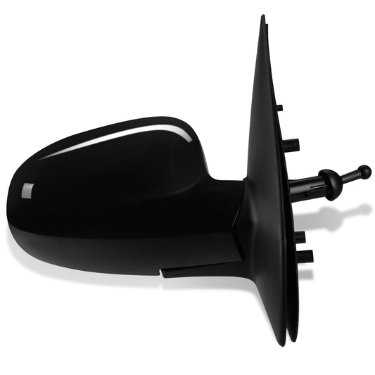 RETROVISOR MIRROR - OEM - 04-08 CHEVY AVEO / 09-11 CHEVY AVEO5 / 09-10 PONTIAC G3 - MANUAL - PAINTABLE - BLACK - RIGHT
